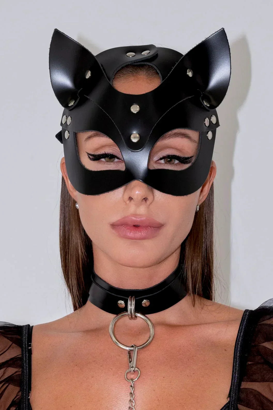 Leony | Sweet Kitty Set (mask + necklace)