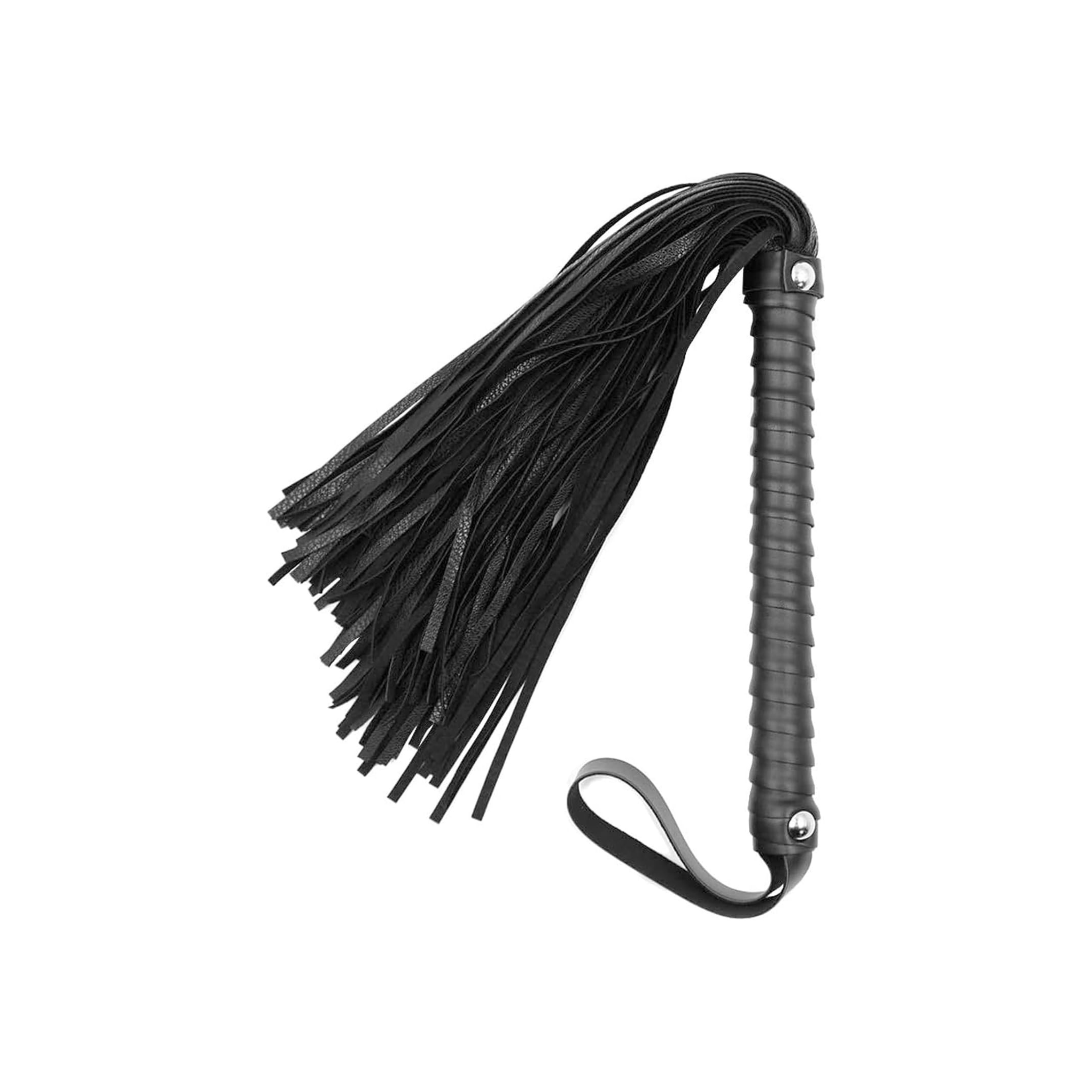 Faux Leather Tassel Whip