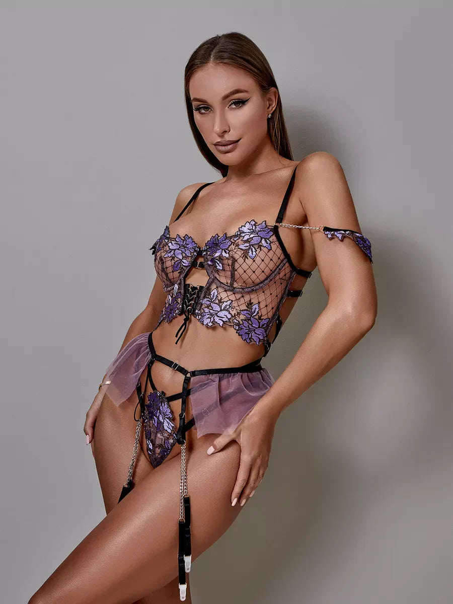 Feline | Lingerie 3 pieces